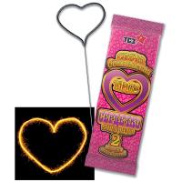 Сердечко Бенгальские огни фигурные купить в Бирюсинске | biryusinsk.salutsklad.ru