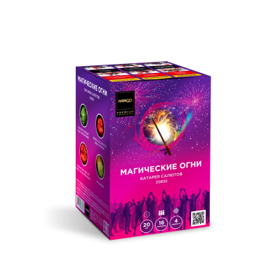 Магические огни Батарея салютов купить в Бирюсинске | biryusinsk.salutsklad.ru