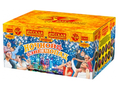 Ночной звездопад Комбинированный Фейерверк купить в Бирюсинске | biryusinsk.salutsklad.ru