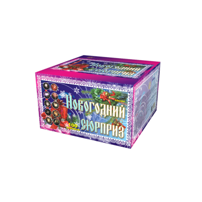Новогодний сюрприз Фейерверк купить в Бирюсинске | biryusinsk.salutsklad.ru
