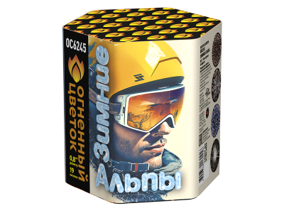 Зимние Альпы Батарея салютов купить в Бирюсинске | biryusinsk.salutsklad.ru