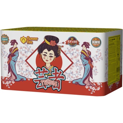 Гейша Батарея салютов купить в Бирюсинске | biryusinsk.salutsklad.ru