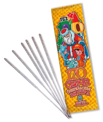 170 мм. Экстра Бенгальские огни купить в Бирюсинске | biryusinsk.salutsklad.ru