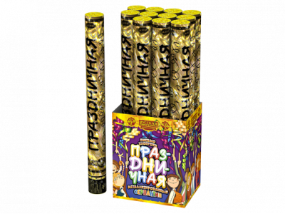 Праздничная 50 Пневматическая хлопушка купить в Бирюсинске | biryusinsk.salutsklad.ru