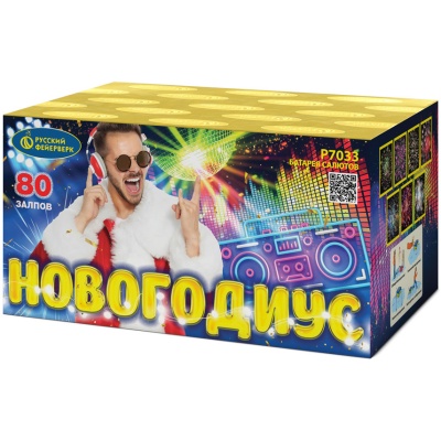 Новогодиус Фейерверк купить в Бирюсинске | biryusinsk.salutsklad.ru