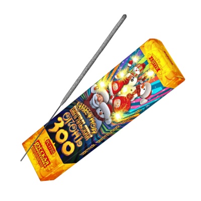 Цветной 300 мм. Бенгальские огни купить в Бирюсинске | biryusinsk.salutsklad.ru